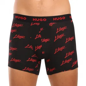 3PACK pánske boxerky HUGO viacfarebné (50517887 984) S, trenky