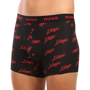 3PACK pánske boxerky HUGO viacfarebné (50517887 984) S, trenky