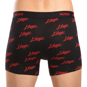 3PACK pánske boxerky HUGO viacfarebné (50517887 984) S, trenky