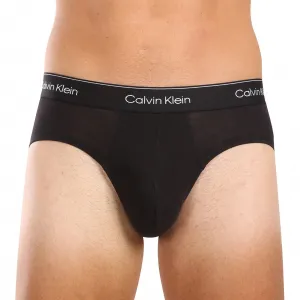 3PACK pánske slipy Calvin Klein čierné (NB3962A-TM6) M