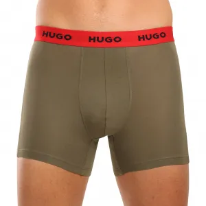 3PACK pánske boxerky HUGO viacfarebné (50517887 984) S, trenky
