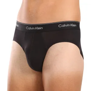 3PACK pánske slipy Calvin Klein čierné (NB3962A-TM6) M