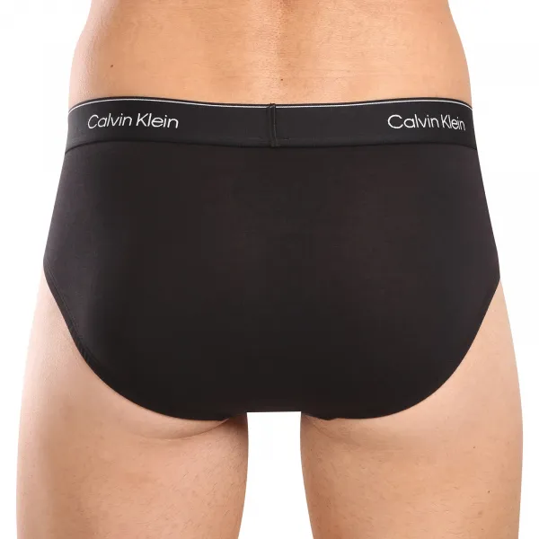 3PACK pánske slipy Calvin Klein čierné (NB3962A-TM6) M