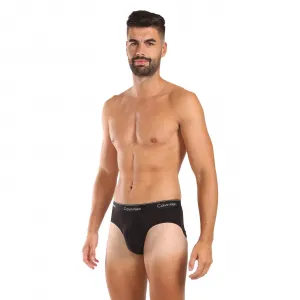 3PACK pánske slipy Calvin Klein čierné (NB3962A-TM6) M