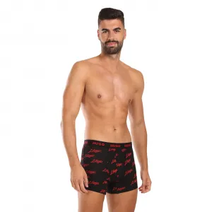 3PACK pánske boxerky HUGO viacfarebné (50517887 984) S, trenky
