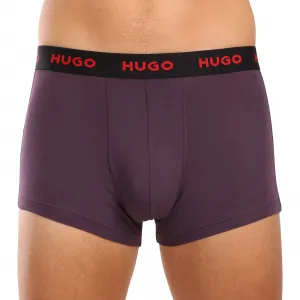 3PACK pánske boxerky HUGO viacfarebné (50517878 987) M, trenky