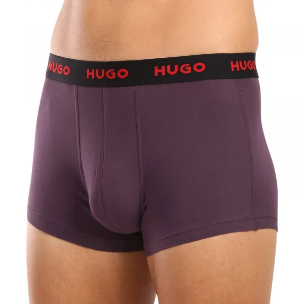 3PACK pánske boxerky HUGO viacfarebné (50517878 987) M, trenky