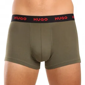 3PACK pánske boxerky HUGO viacfarebné (50517878 987) M, trenky