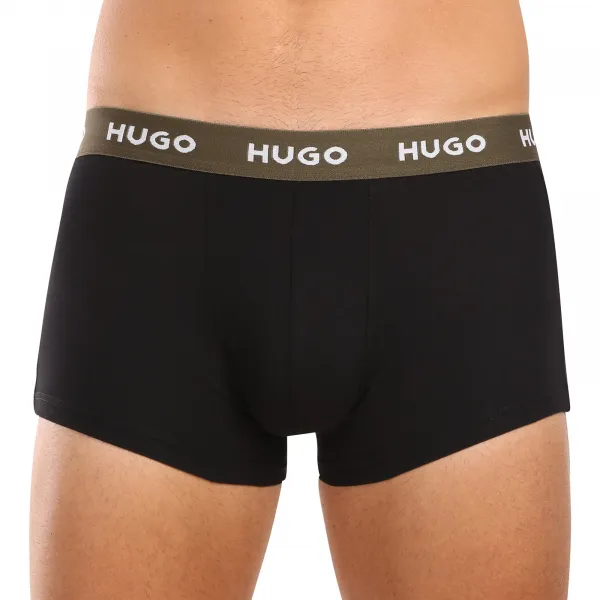3PACK pánske boxerky HUGO viacfarebné (50517878 987) M, trenky