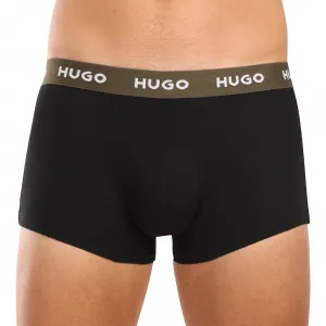 3PACK pánske boxerky HUGO viacfarebné (50517878 987) M, trenky