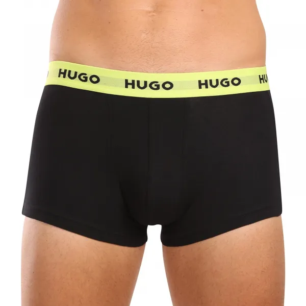 3PACK pánske boxerky HUGO viacfarebné (50517878 986) M, trenky