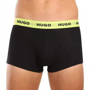 3PACK pánske boxerky HUGO viacfarebné (50517878 986) M, trenky