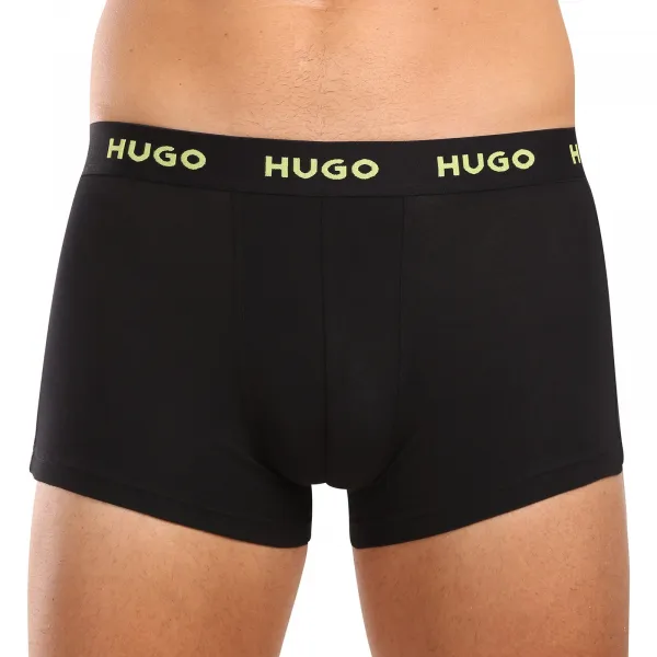3PACK pánske boxerky HUGO viacfarebné (50517878 986) M, trenky