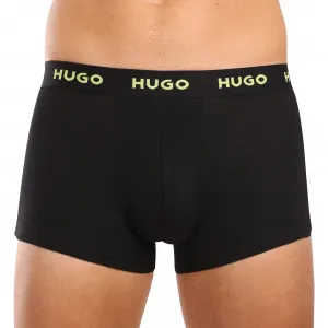 3PACK pánske boxerky HUGO viacfarebné (50517878 986) M, trenky