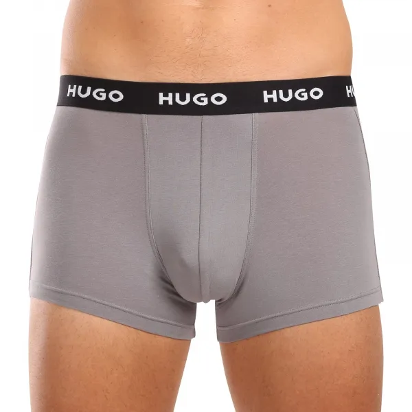 3PACK pánske boxerky HUGO viacfarebné (50517878 986) M, trenky