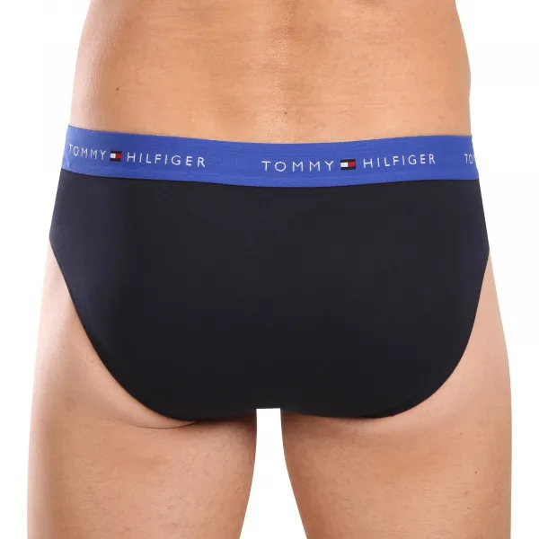 3PACK pánske slipy Tommy Hilfiger tmavo modré (UM0UM02904 0Y1) M