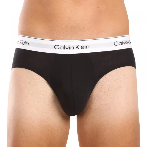 3PACK pánske slipy Calvin Klein čierné (NB3962A-UB1) M