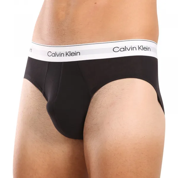 3PACK pánske slipy Calvin Klein čierné (NB3962A-UB1) M