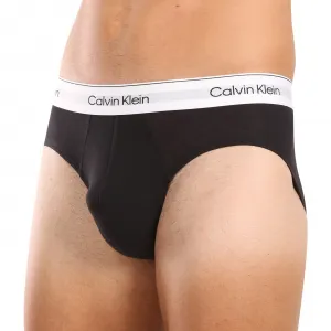 3PACK pánske slipy Calvin Klein čierné (NB3962A-UB1) M