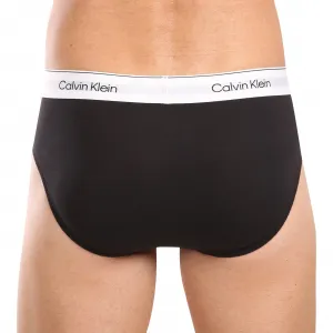 3PACK pánske slipy Calvin Klein čierné (NB3962A-UB1) M