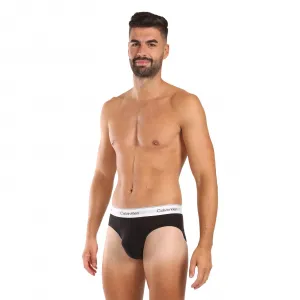 3PACK pánske slipy Calvin Klein čierné (NB3962A-UB1) M