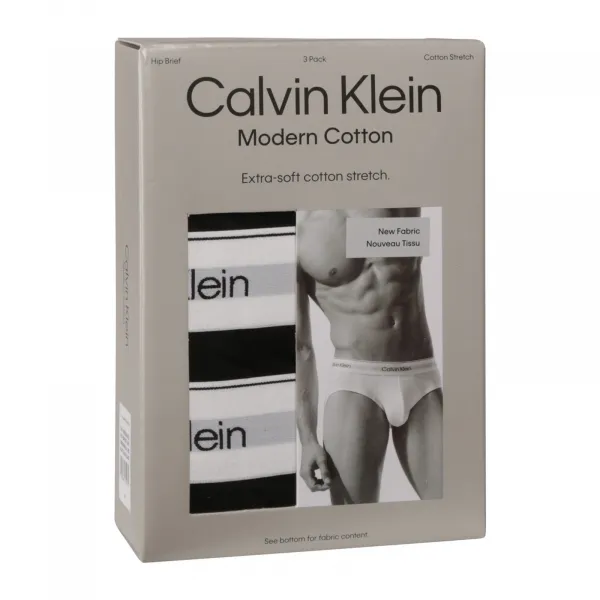 3PACK pánske slipy Calvin Klein čierné (NB3962A-UB1) M