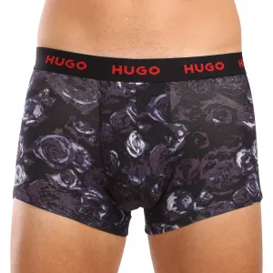 3PACK pánske boxerky HUGO viacfarebné (50517894 982) S, trenky