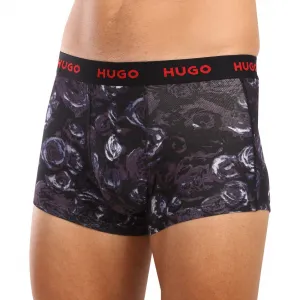 3PACK pánske boxerky HUGO viacfarebné (50517894 982) S, trenky