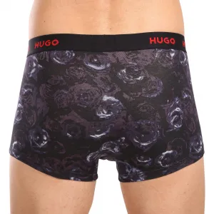 3PACK pánske boxerky HUGO viacfarebné (50517894 982) S, trenky