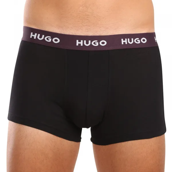 3PACK pánske boxerky HUGO viacfarebné (50517894 982) S, trenky