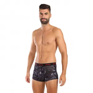3PACK pánske boxerky HUGO viacfarebné (50517894 982) S, trenky