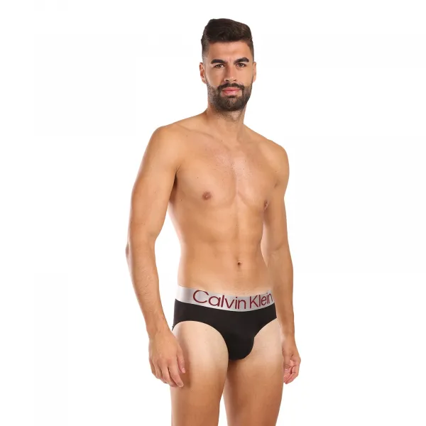 3PACK pánske slipy Calvin Klein čierné (NB3073A-Q09) M