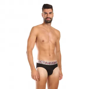 3PACK pánske slipy Calvin Klein čierné (NB3073A-Q09) M