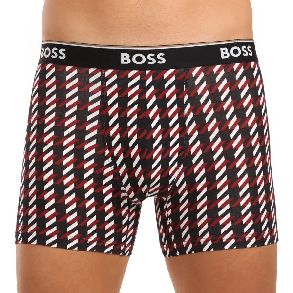 3PACK pánske boxerky BOSS viacfarebné (50524533 963) M, trenky