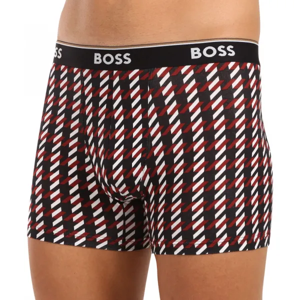 3PACK pánske boxerky BOSS viacfarebné (50524533 963) M, trenky