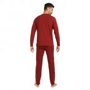 Pánske pyžamo Calvin Klein červené (NM2846E-SSM) M