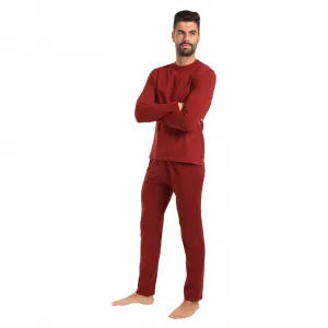 Pánske pyžamo Calvin Klein červené (NM2846E-SSM) M