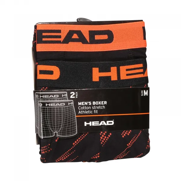 2PACK pánske boxerky HEAD viacfarebné (701229006 001) M, trenky