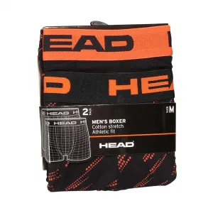 2PACK pánske boxerky HEAD viacfarebné (701229006 001) M, trenky