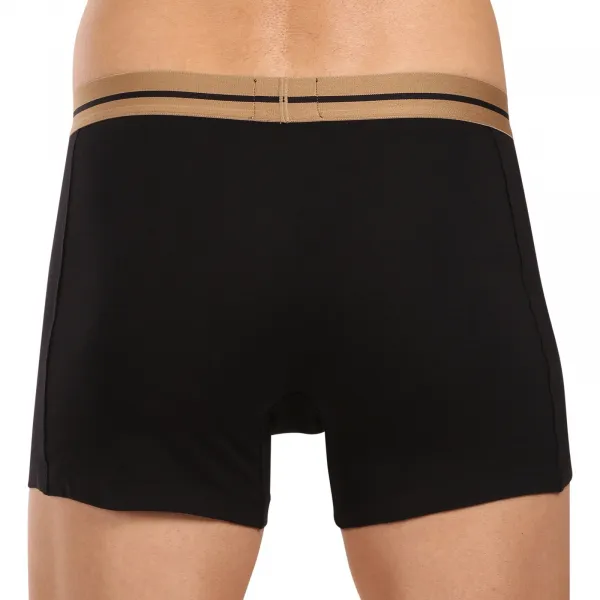 3PACK pánske boxerky BOSS čierné (50517834 981) M, trenky