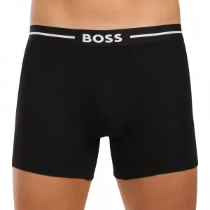 3PACK pánske boxerky BOSS čierné (50517834 981) M, trenky