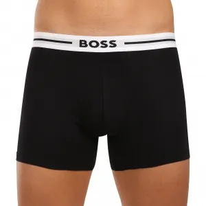 3PACK pánske boxerky BOSS čierné (50517834 981) M, trenky