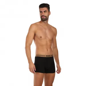 3PACK pánske boxerky BOSS čierné (50517834 981) M, trenky