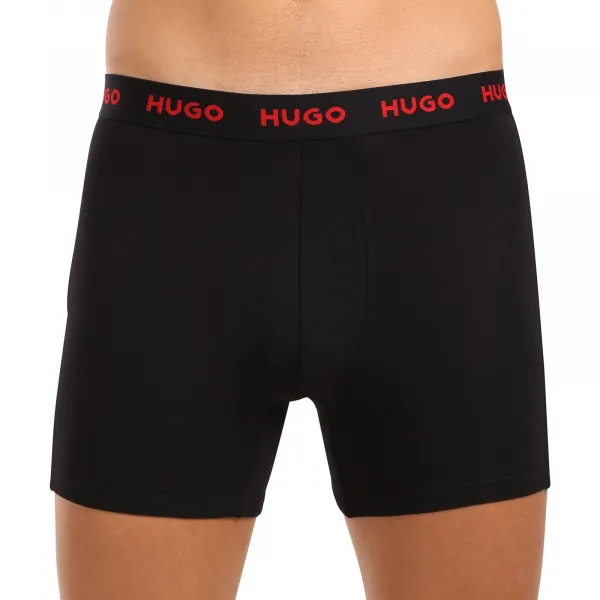 3PACK pánske boxerky HUGO viacfarebné (50517886 966) M, trenky