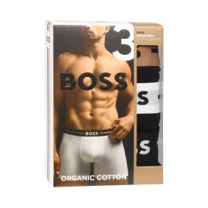3PACK pánske boxerky BOSS čierné (50517834 981) M, trenky