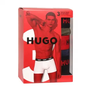 3PACK pánske boxerky HUGO viacfarebné (50517886 966) M, trenky