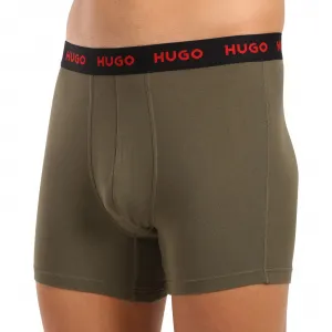3PACK pánske boxerky HUGO viacfarebné (50517886 966) M, trenky