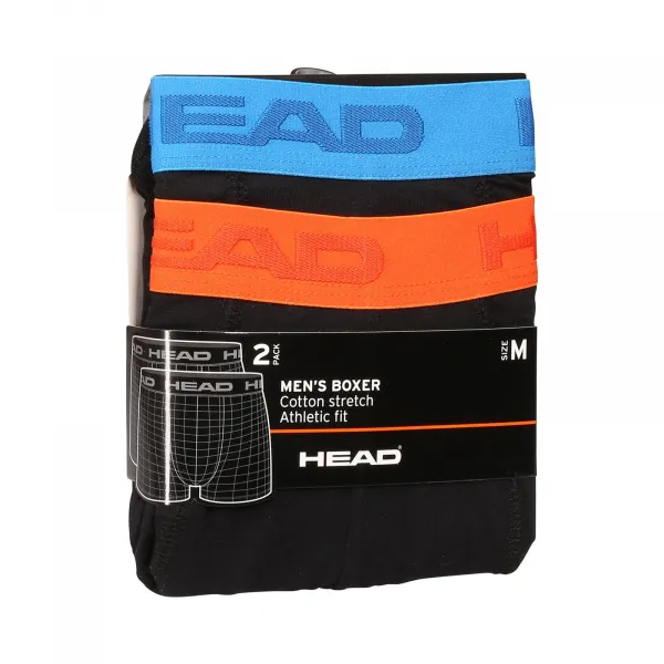 2PACK pánske boxerky HEAD čierné (701229007 001) XL, trenky