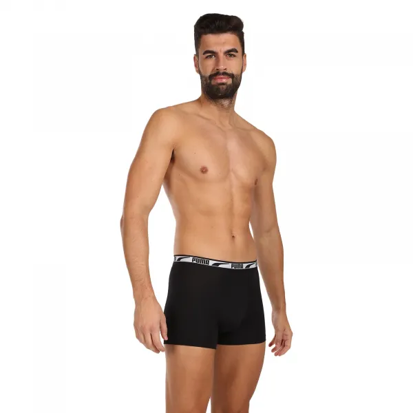 2PACK pánske boxerky Puma čierné (701221416 001) S, trenky