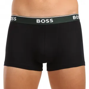 3PACK pánske boxerky BOSS čierné (50517827 968) S, trenky